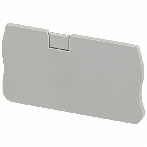 End Barrier Gray Plastic 1.44 in D