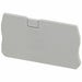 End Barrier Gray Plastic 1.44 in D