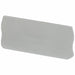 End Barrier Gray Plastic 1.44 in D