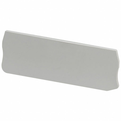 End Barrier Gray Plastic 1.44 in D