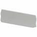 End Barrier Gray Plastic 1.44 in D