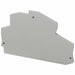 End Barrier Gray Plastic 2.17 in D
