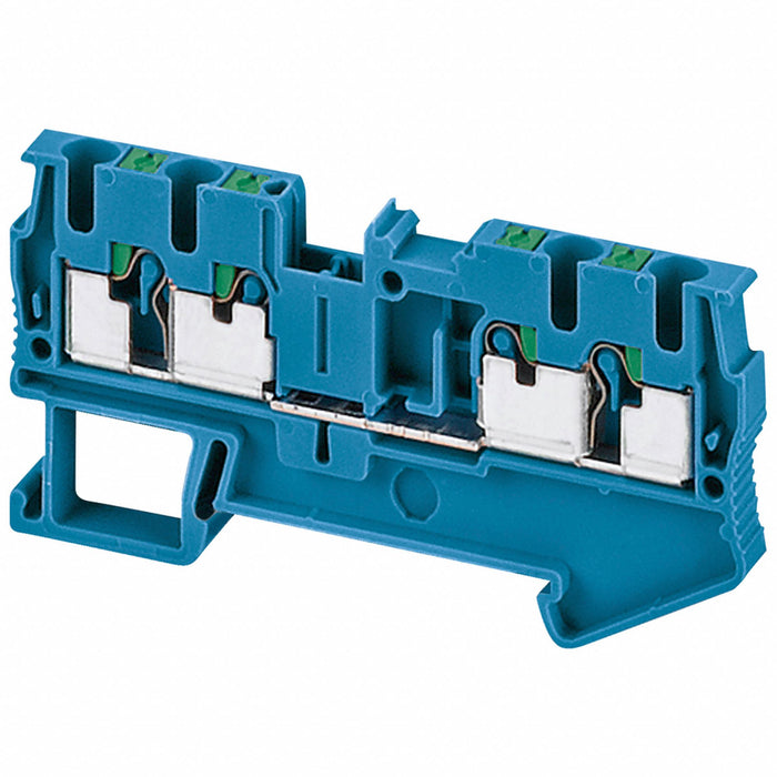 TerminalBlock 20A Blue 600V DINRail