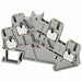 TerminalBlock 20A Gray 600V DINRail