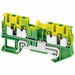 TerminalBlock Green Yellow 600V DINRail