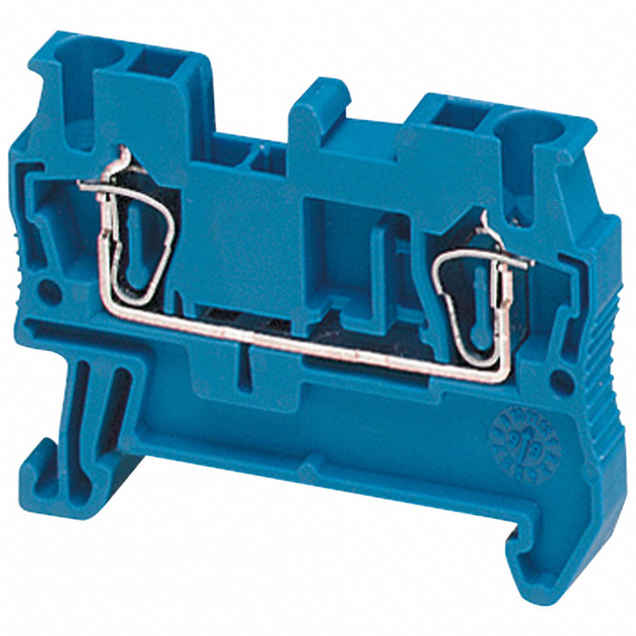 TerminalBlock 20A Blue 600V DINRail
