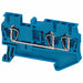 TerminalBlock 20A Blue 600V DINRail