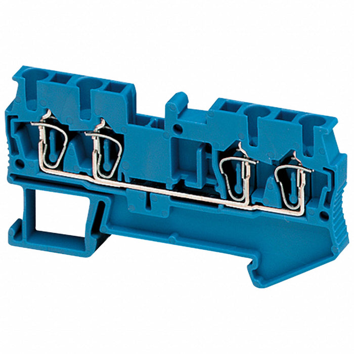 TerminalBlock 20A Blue 600V DINRail