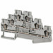 TerminalBlock 20A Gray 600V DINRail