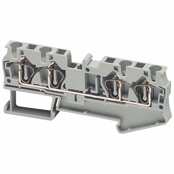 TerminalBlock 30A Gray 600V DINRail