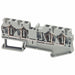 TerminalBlock 30A Gray 600V DINRail