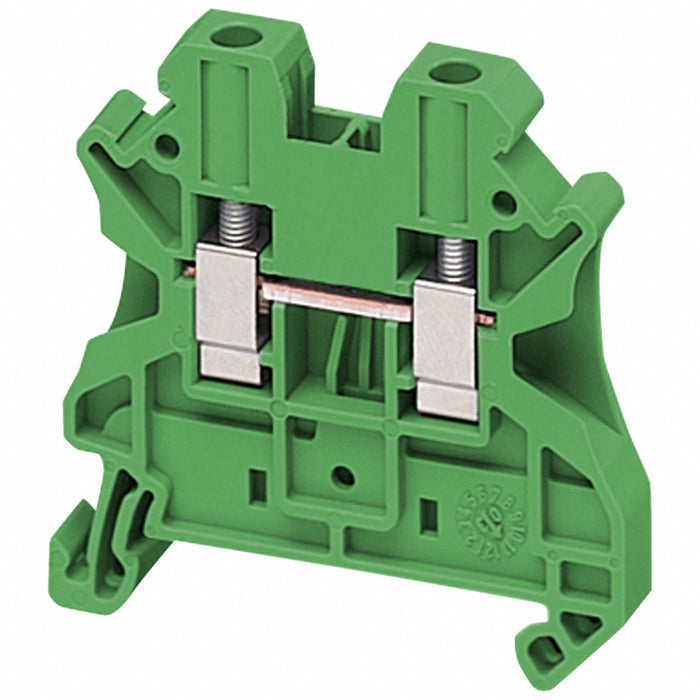TerminalBlock 30A Green 600V DINRail