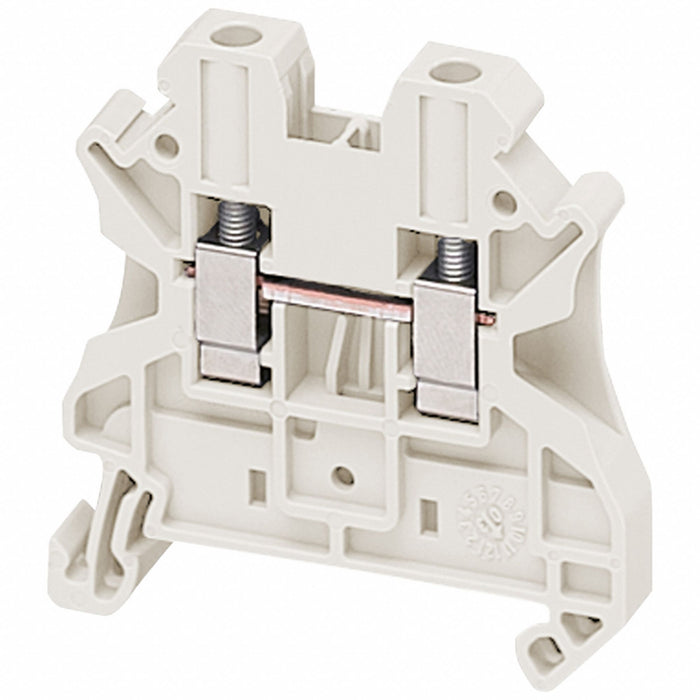 TerminalBlock 30A White 600V DINRail
