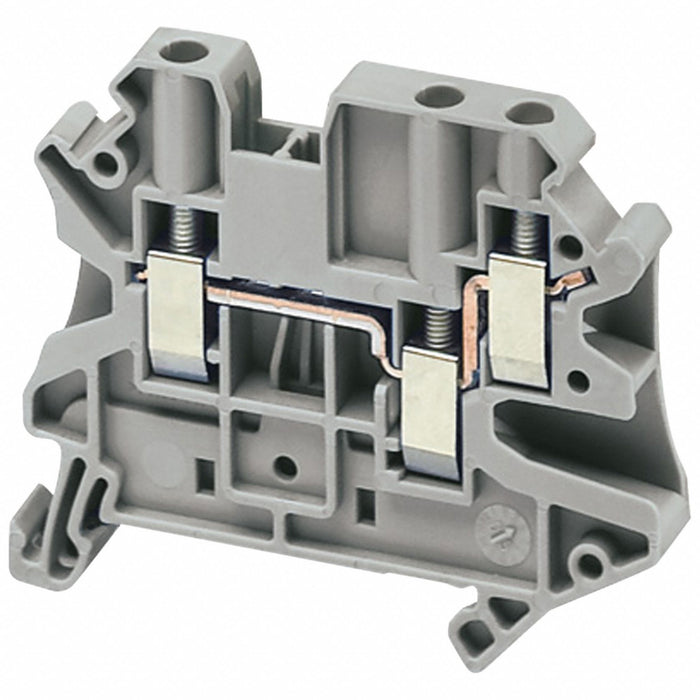 TerminalBlock 30A Gray 150V DINRail