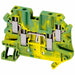 TerminalBlock Green Yellow 150V DINRail