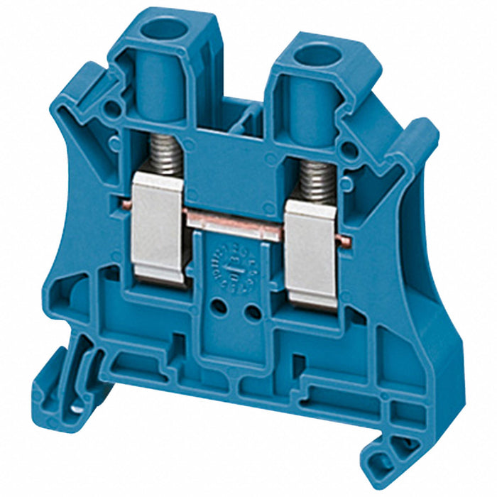 TerminalBlock 50A Blue 600V DINRail