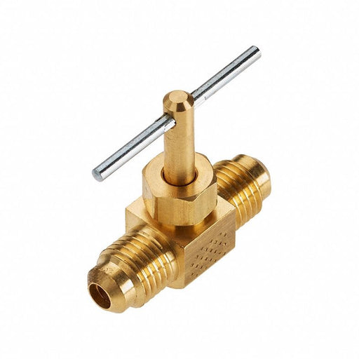 Needle Valve Straight Low Lead Brass 3/8