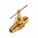 Needle Valve Straight Low Lead Brass 3/8
