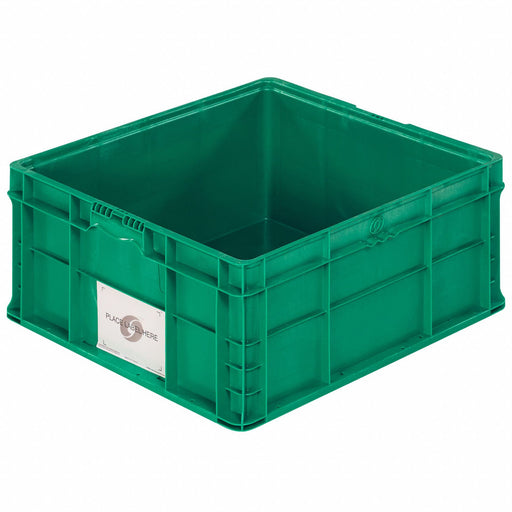 StraightWallTote 24inL 22.5inW Green