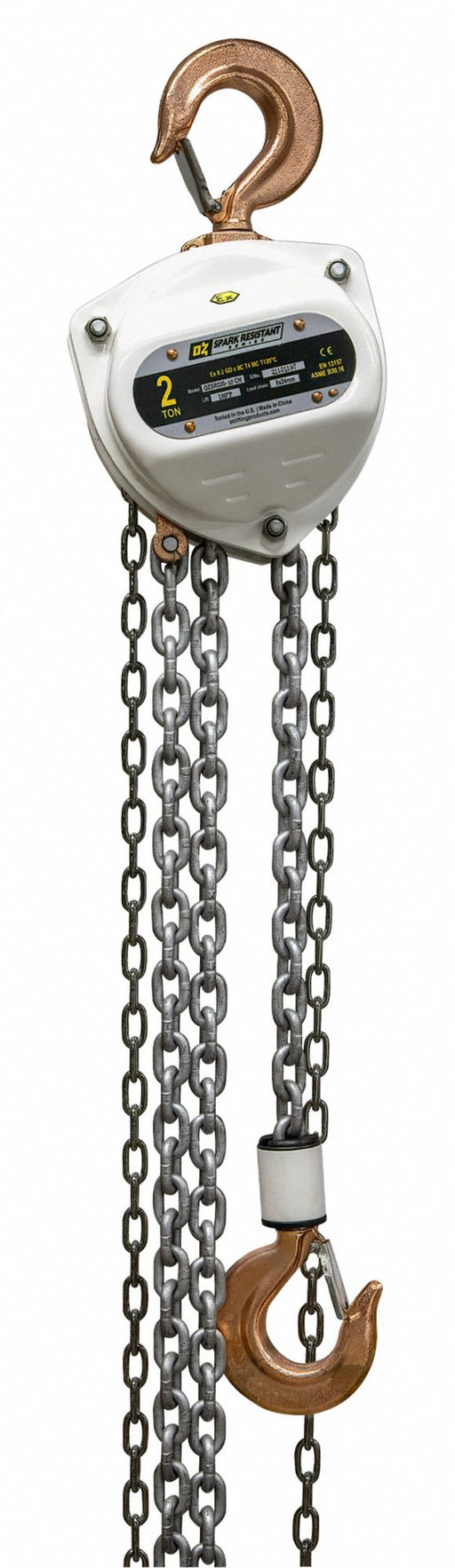 Spark Resistant Chain Hoist