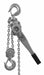Lever Chain Hoist 10 ft Chain L Silver