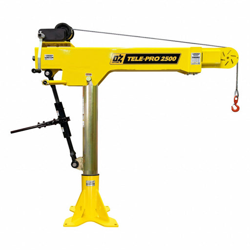 Davit Crane 2500 lb 28in to 82in Reach