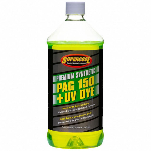 A/C Comp Lube UV Dye 32 Oz Flsh Pnt 455F