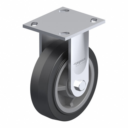 Plate Caster Rigid Polyurethane 9 1/2 H