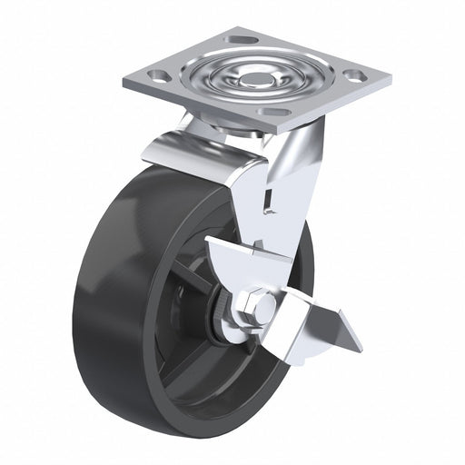 PlateCaster Swivel Polypropylene 6 1/2 H