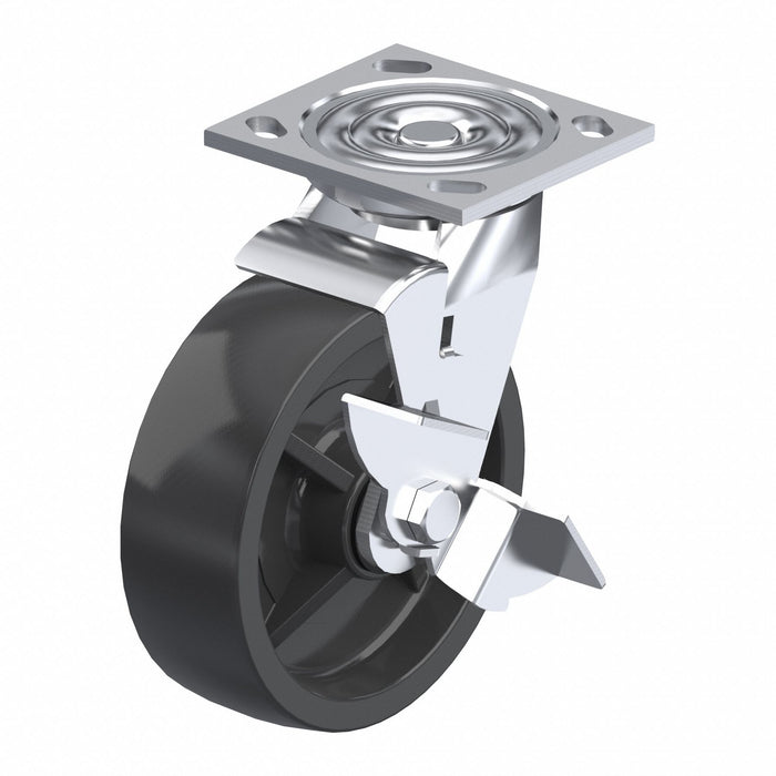 PlateCaster Swivel Polypropylene 6 1/2 H