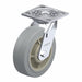 Plate Caster Swivel Rubber 5 5/8 H