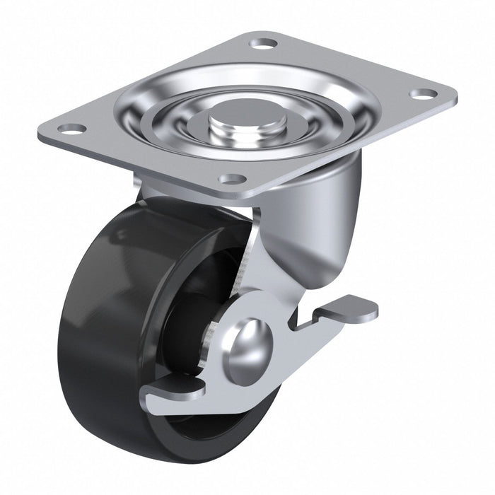 PlateCaster Swivel Polypropylene 3 1/2 H