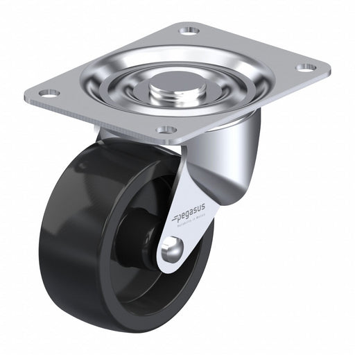 Plate Caster Swivel 3 13/16 H