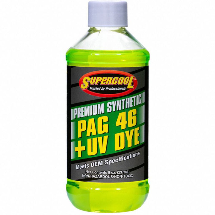 A/C Comp Lube UV Dye 8 Oz Flsh Pnt 442 F