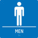 Sign Braille ADA Restroom