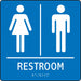 ADA Braile Restroom Sign 8 in x 8 in