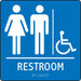 Sign Braille ADA Restroom Accessible