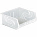 Hang and Stack Bin Clear PP 7 in