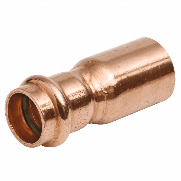 Copper Straight Press 11/2in FTG 3/4in
