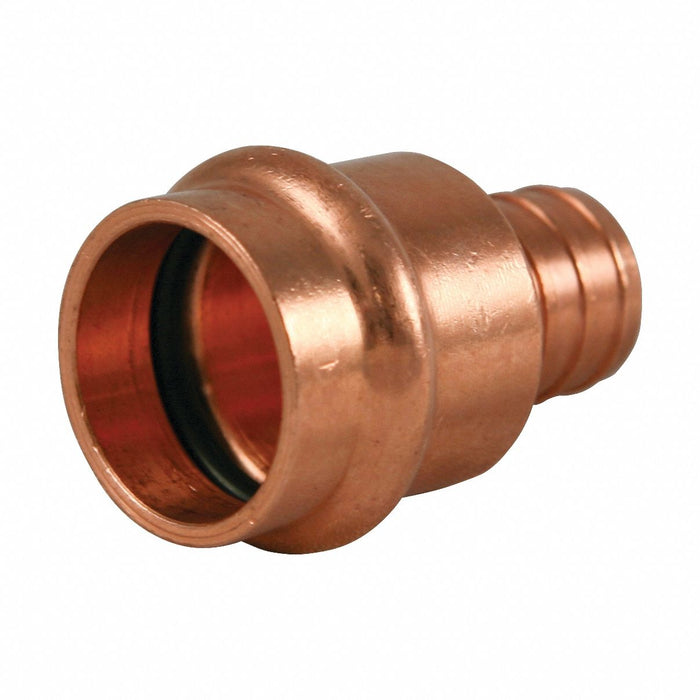 Copper Straight Press 3/4in Barbed 3/4in