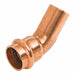 Crimp Fitting Elbow 1/2 in Sz 200 psi