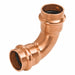 Copper 90Elbow Press 3in