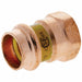Strt Copper Press-fit1/2in FNPT3/8in
