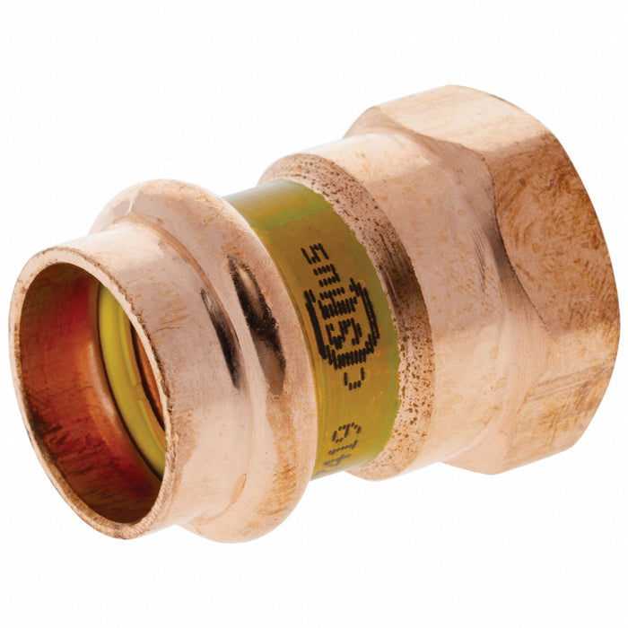 Strt Copper Press-fit1/2in FNPT1/2in