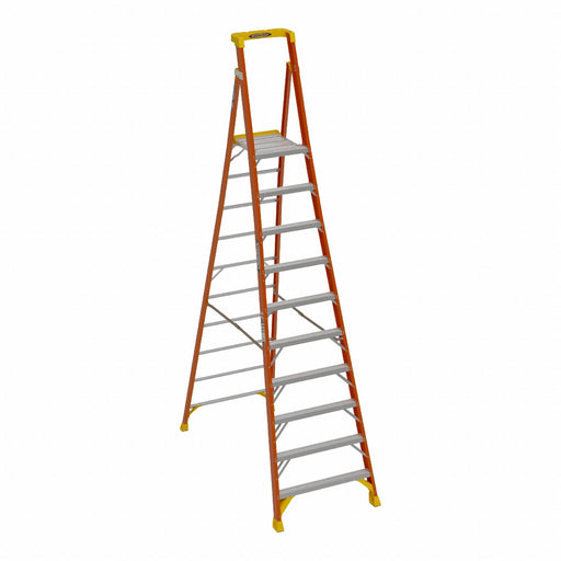 Podium Stepladder 12 ft Fiberglass
