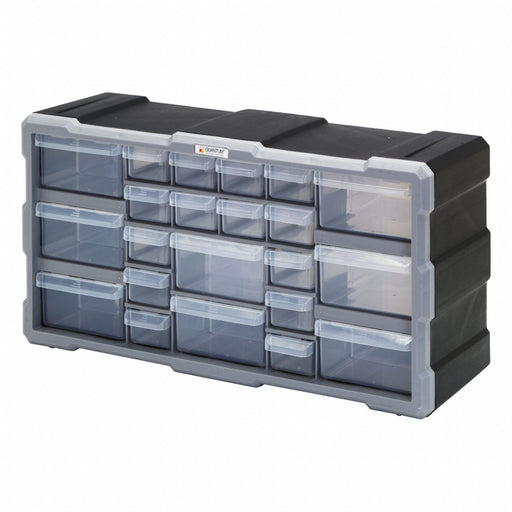 Drawer Bin Cabinet Polypropylene Black