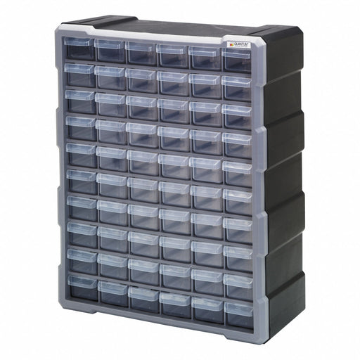 Drawer Bin Cabinet Polypropylene Black