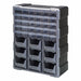Drawer Bin Cabinet Polypropylene Black