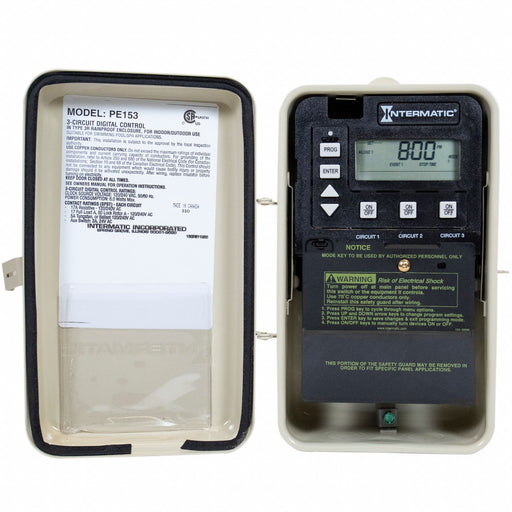 Electronic Timer Gray Metal