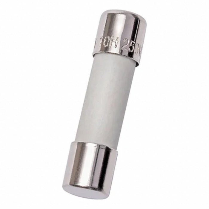 Fuse 20.1 mm L 250 V AC 2 A 5.1 mm dia.